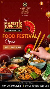 From wok to wow — dive into bold and addictive Chinese flavours! - 27th to 29th J=