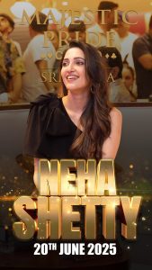 Neha Shetty at Majestic Pride Casino Sri Lanka